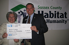 Sussex County Habitat for Humanity Donation